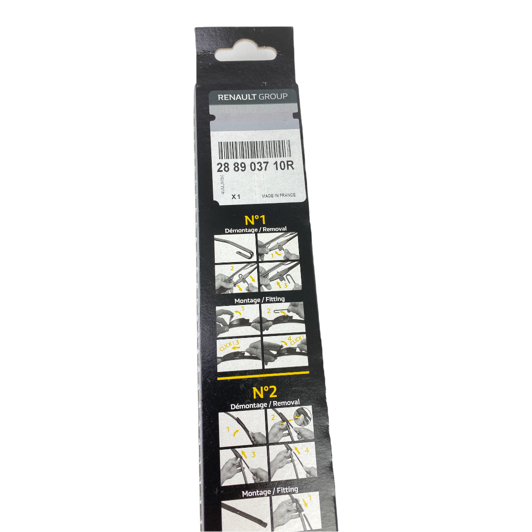 Pièce d'origine Balais d'essuie-glace 750/650 mm pour Renault Scénic III 288903710R