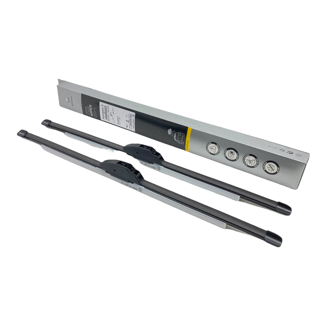 Pièce d'origine Balais d'essuie-glace 550 mm pour Renault Kangoo II 2008-2012 288909916R