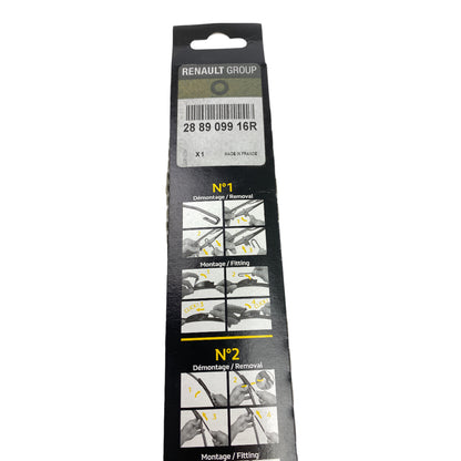 Pièce d'origine Balais d'essuie-glace 550 mm pour Renault Kangoo II 2008-2012 288909916R