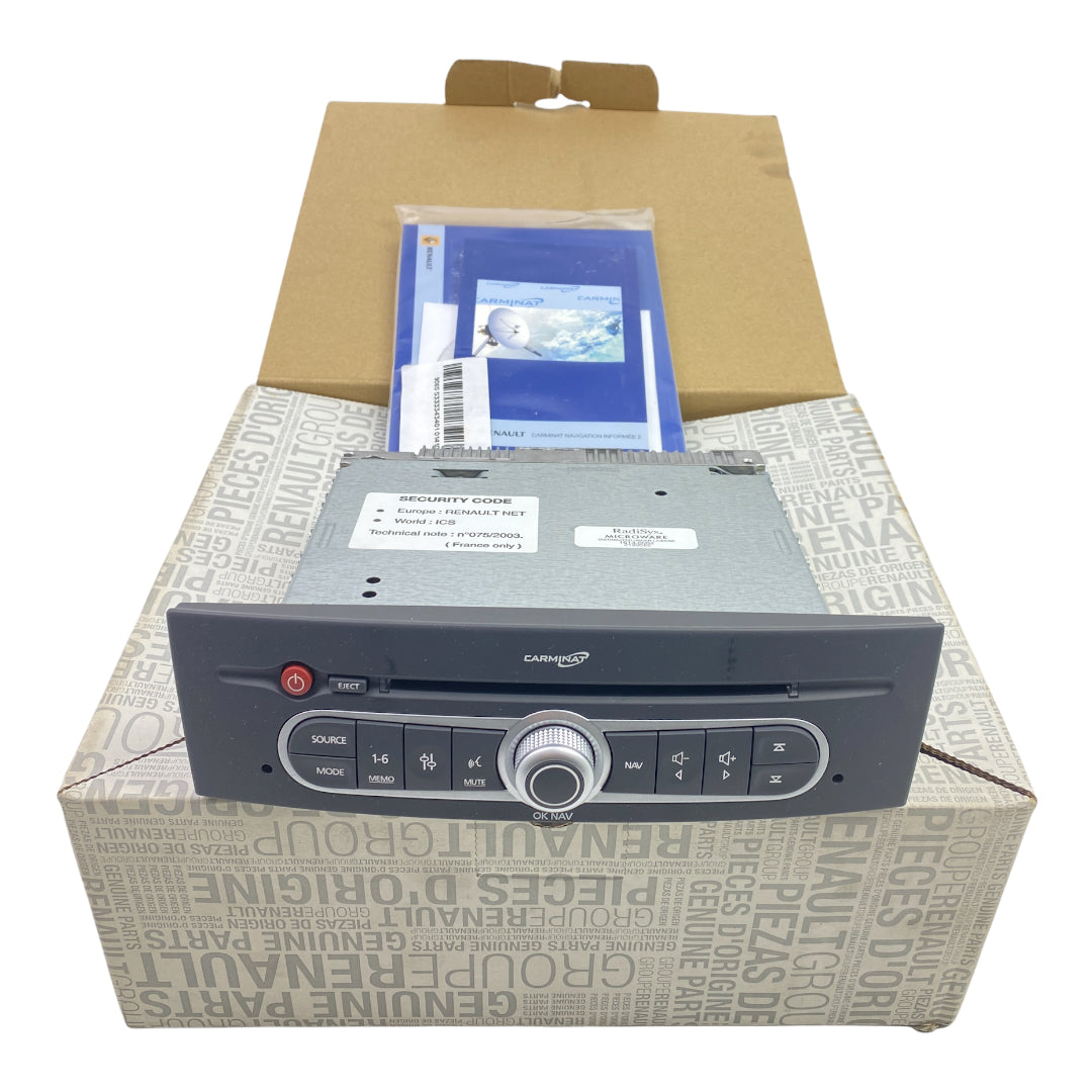 Pièce d'origine Autoradio navigation pour Renault Laguna II 8200964837