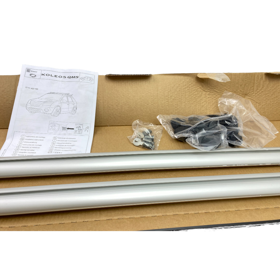 Pièce d'origine Barres de toit transversales pour Renault Koleos I 7711423180