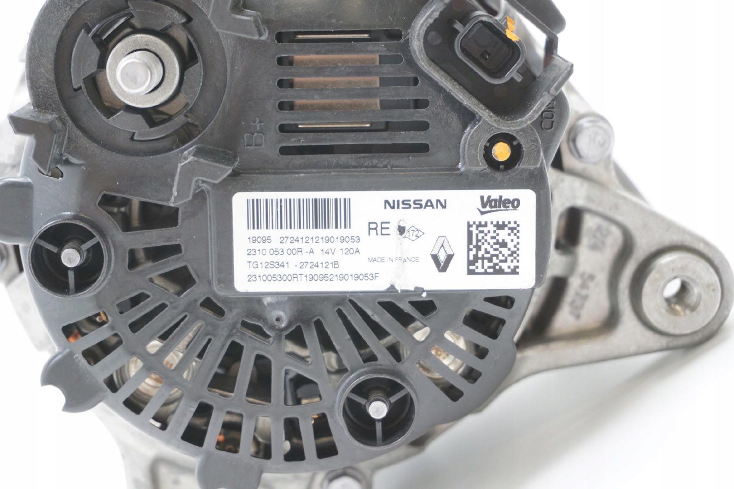 Pièce d'origine Alternateur pour Renault Dacia 0.9 1.3 TCe 231005300R
