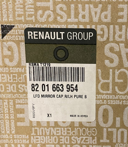 Pièce d'origine Coques de rétroviseur Black Edition pour Renault Talisman 8201663954