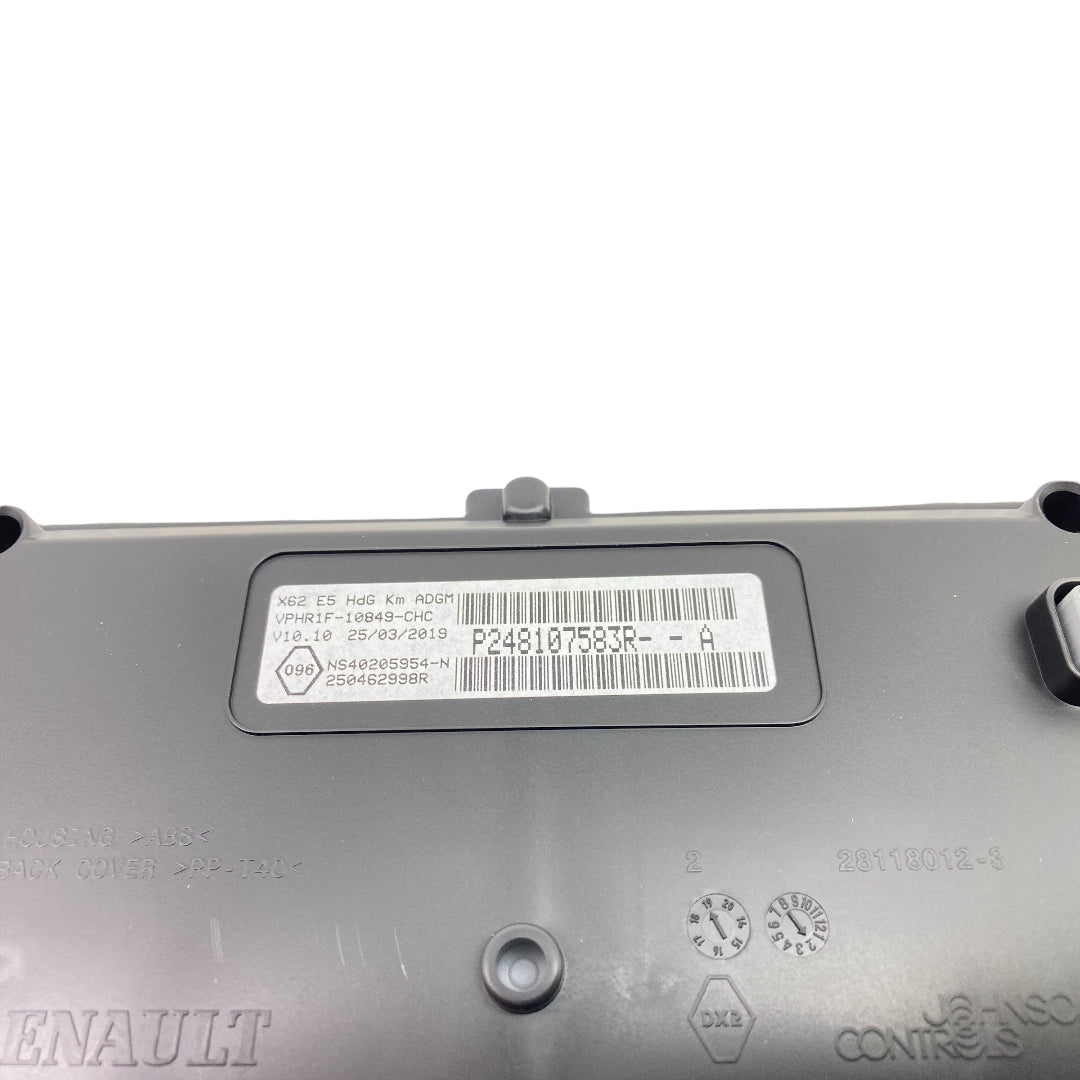 Pièce d'origine Combiné d'instruments pour Opel Movano B 248107583R