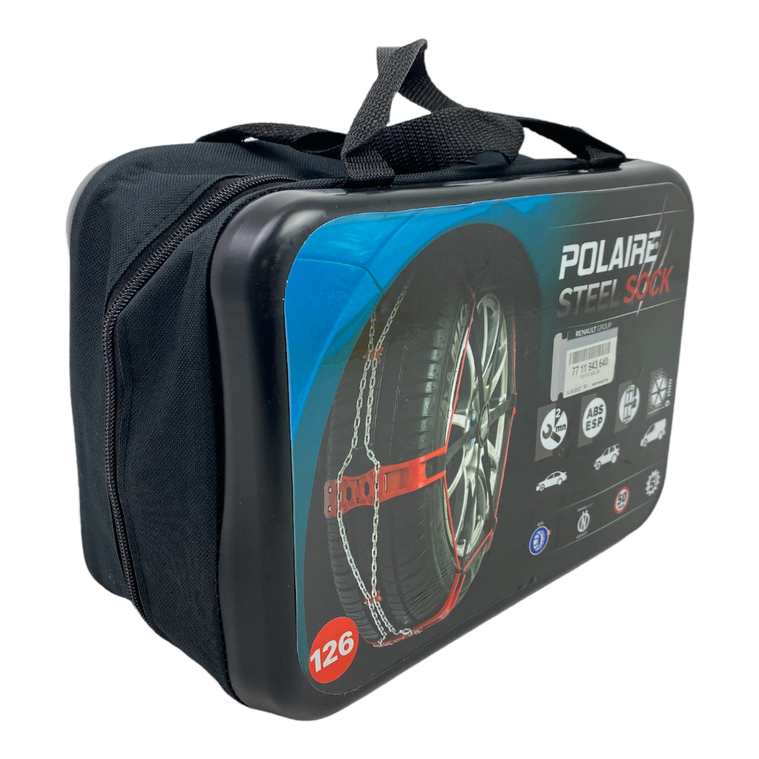 Pièce d'origine Chaînes à neige Polaire Steel Sock pour Renault 0126-PSSA