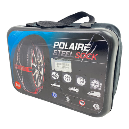 Pièce d'origine Chaînes à neige Polaire Steel Sock pour Renault 0096-PSSA