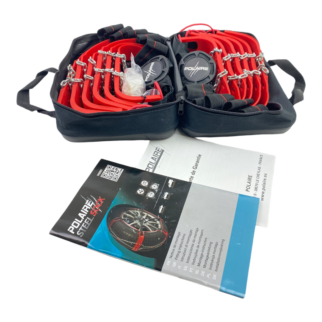 Pièce d'origine Chaînes à neige Polaire Steel Sock pour Renault 0096-PSSA