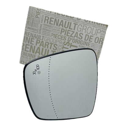 Pièce d'origine Verre de rétroviseur gauche pour Renault Koleos II Kadjar 963665721R