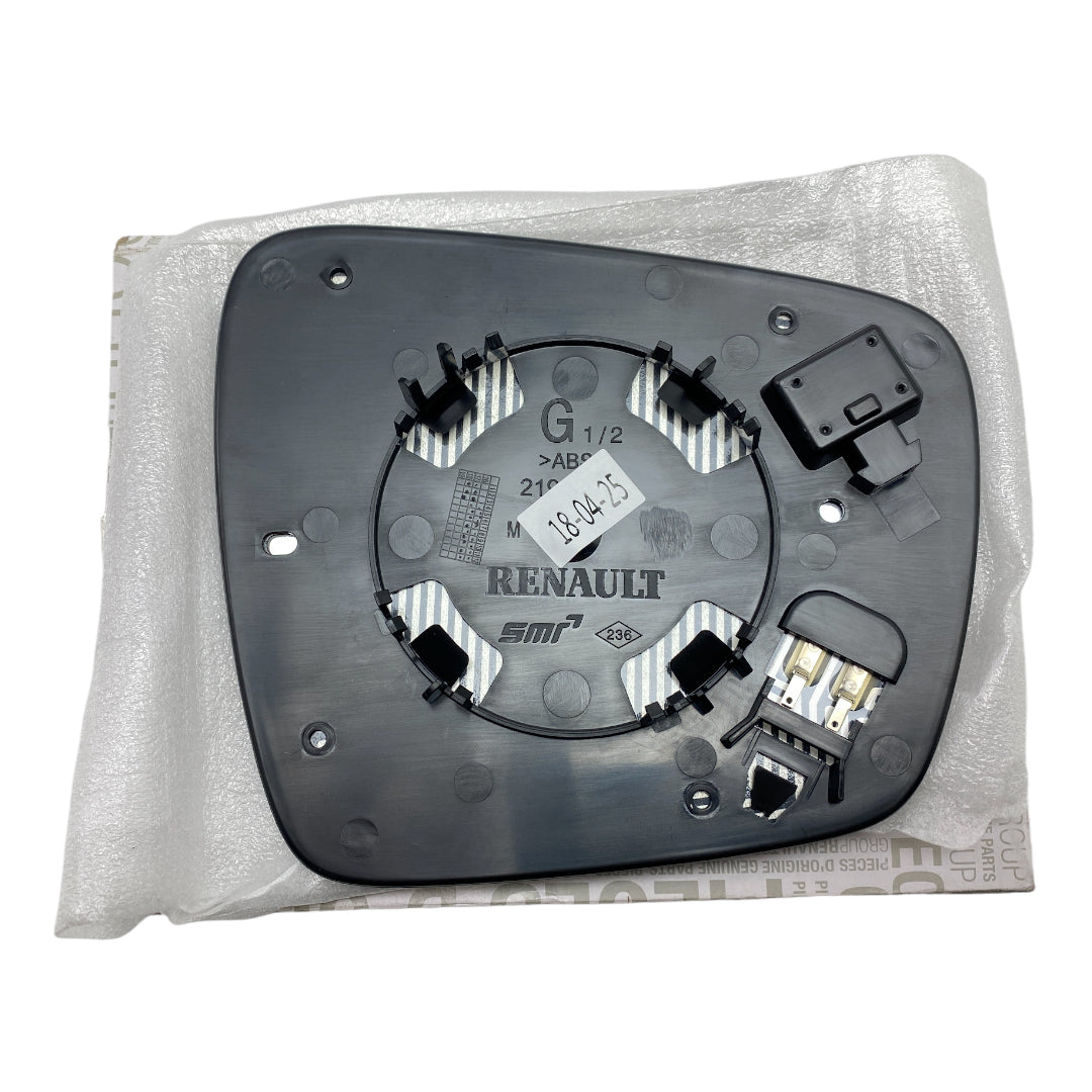 Pièce d'origine Verre de rétroviseur gauche pour Renault Koleos II Kadjar 963665721R