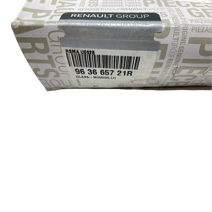 Pièce d'origine Verre de rétroviseur gauche pour Renault Koleos II Kadjar 963665721R