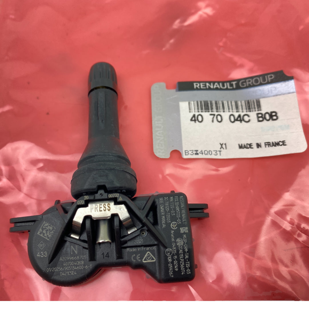 Pièce d'origine Capteur de pression des pneus TPMS pour Renault 407004CB0B