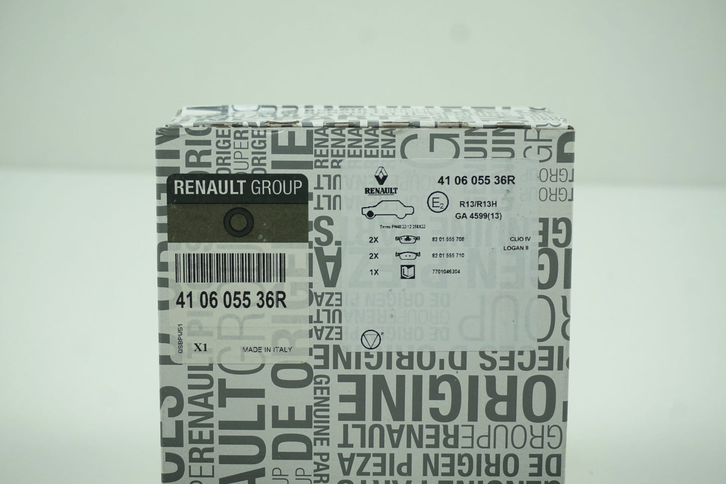 Pièce d'origine Plaquettes de frein avant pour Renault Clio IV Twingo III 410605536R