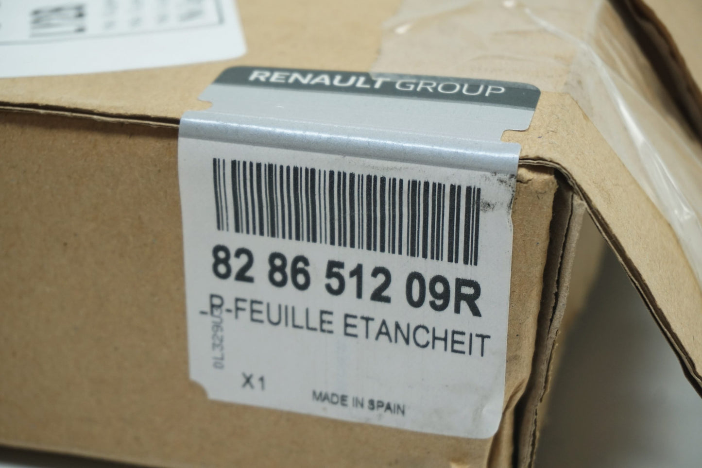 Pièce d'origine Isolant de porte arrière gauche pour Renault Megane IV 828651209R