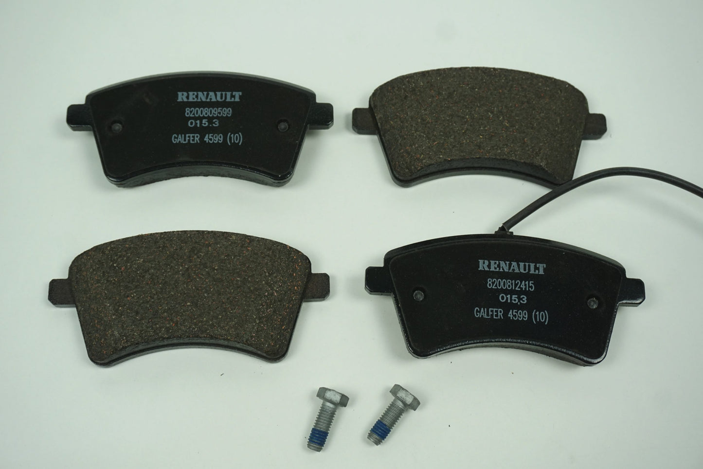Pièce d'origine Jeu de plaquettes de frein avant pour Renault Kangoo II 410605649R