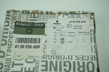Pièce d'origine Jeu de plaquettes de frein avant pour Renault Kangoo II 410605649R