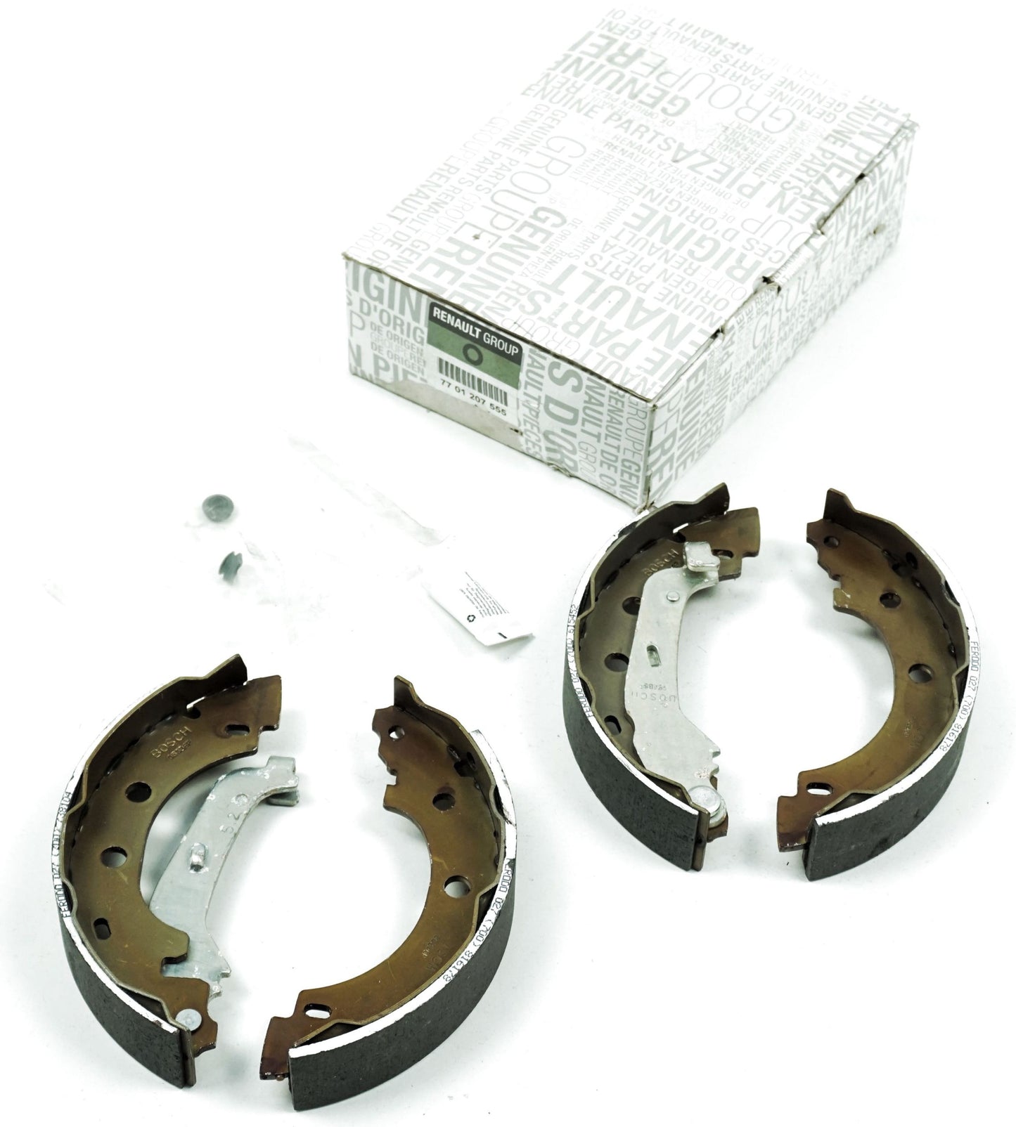 Pièce d'origine Kit de mâchoires de frein pour Renault Kangoo I 7701207555