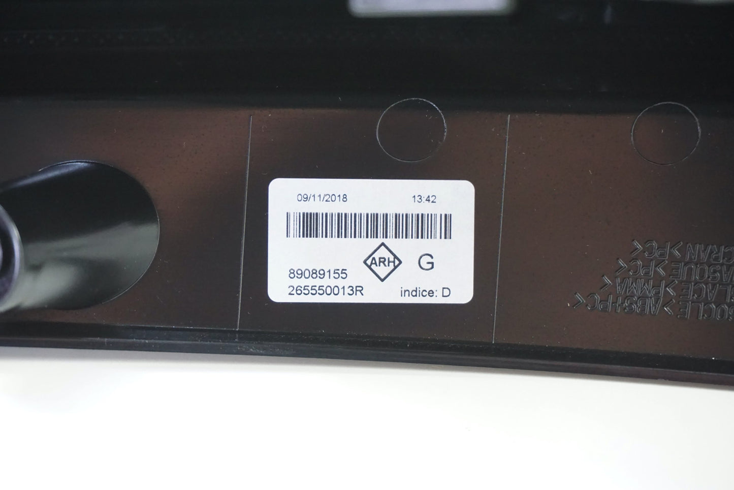 Pièce d'origine Feu arrière gauche pour Renault Scenic III 265550013R