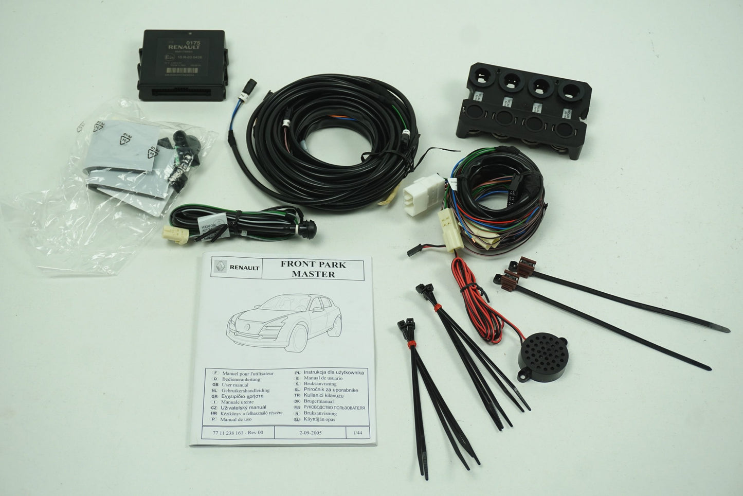 Pièce d'origine Kit de capteurs de stationnement pour Renault Kangoo II Megane II 7711238161