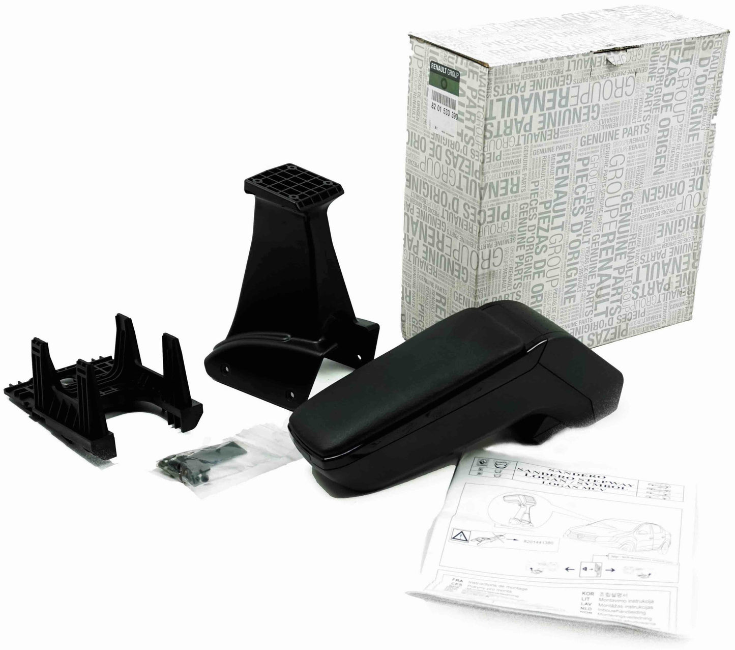 Pièce d'origine Accoudoir pour Dacia Logan II Sandero II Stepway 8201533390