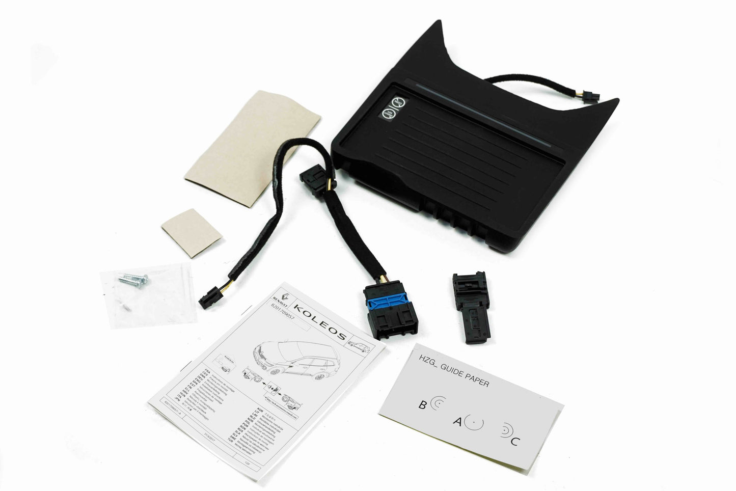 Pièce d'origine Chargeur à induction pour téléphone pour Renault Koleos 8201709057