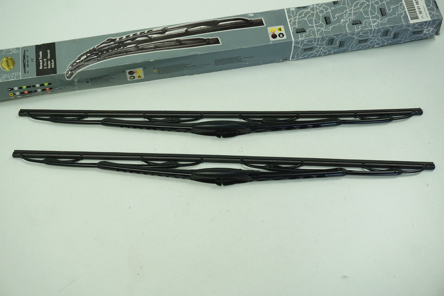 Pièce d'origine Balais d'essuie-glace avant pour Renault Master Mascott 5001865593
