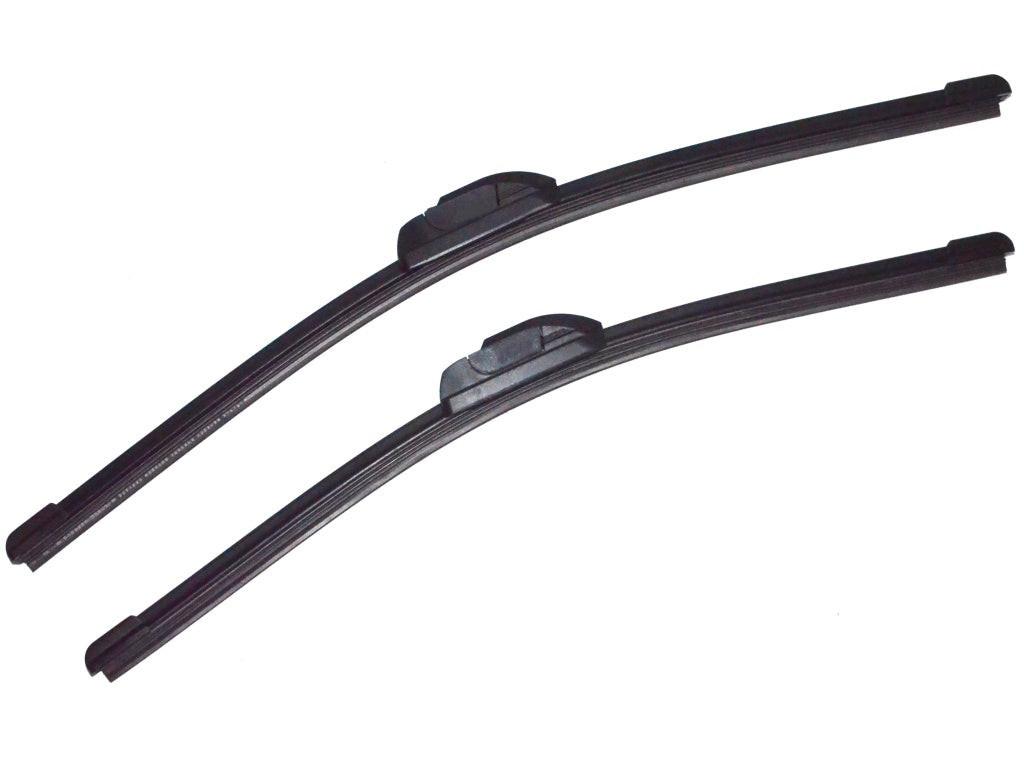 LAME D`ESSUIE-GLACE FIAT STILO 01> SET AVANT G+D PLAT 530 / 475 MM.