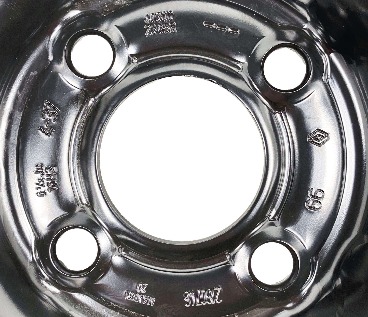 Pièce d'origine Jante acier structurée 16 ET37 pour Dacia Sandero Stepway II 403002365R