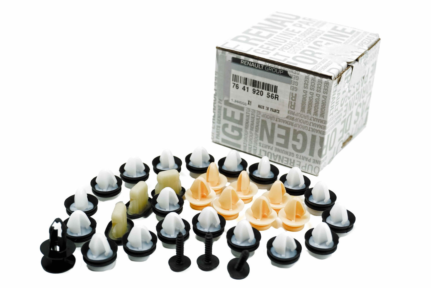 Pièce d'origine Kit de réparation avec clips de fixation pour Renault Scenic III 764192056R