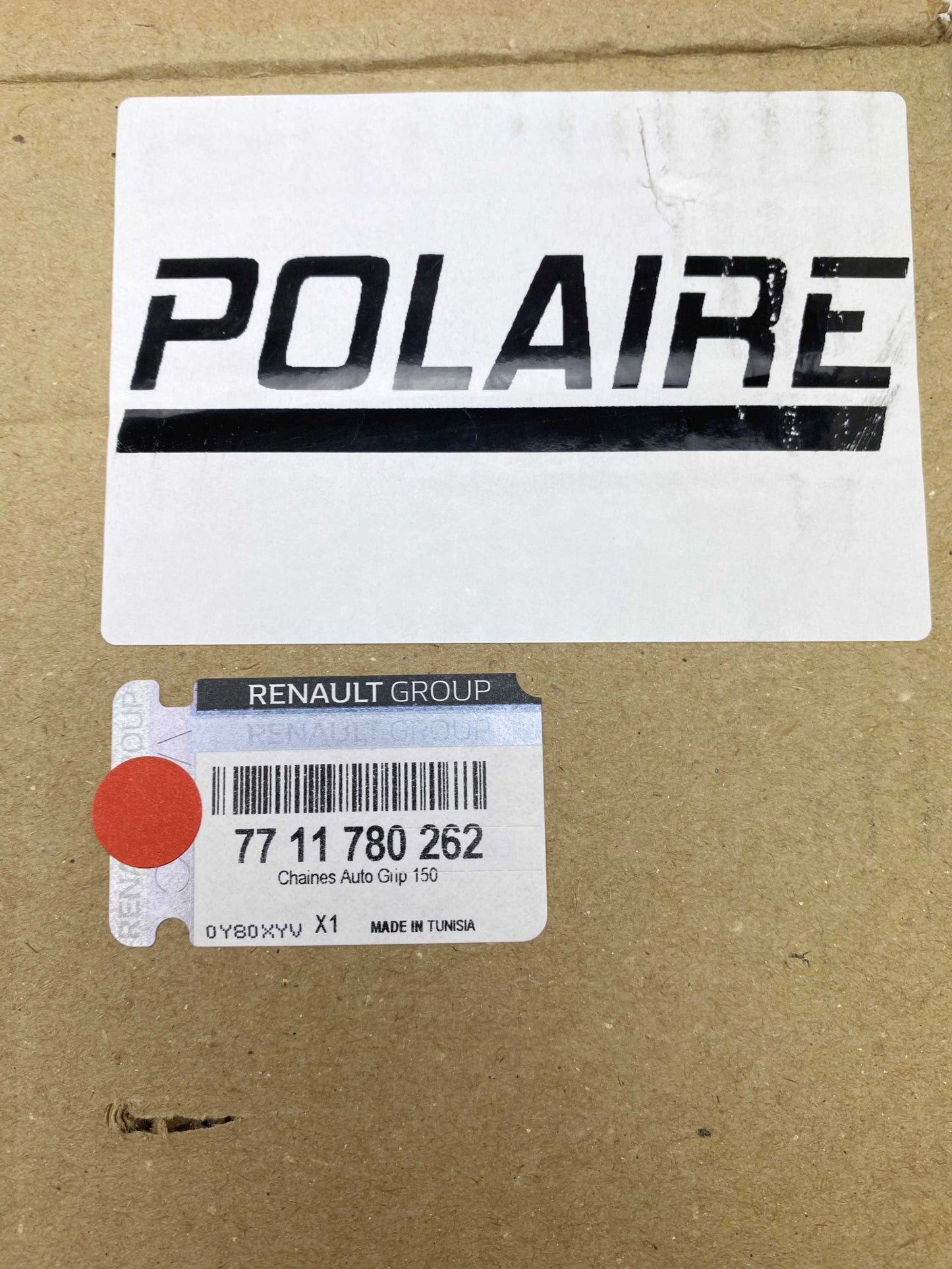 Pièce d'origine Chaînes neige Polaire Grip pour Renault Espace V 7711780262