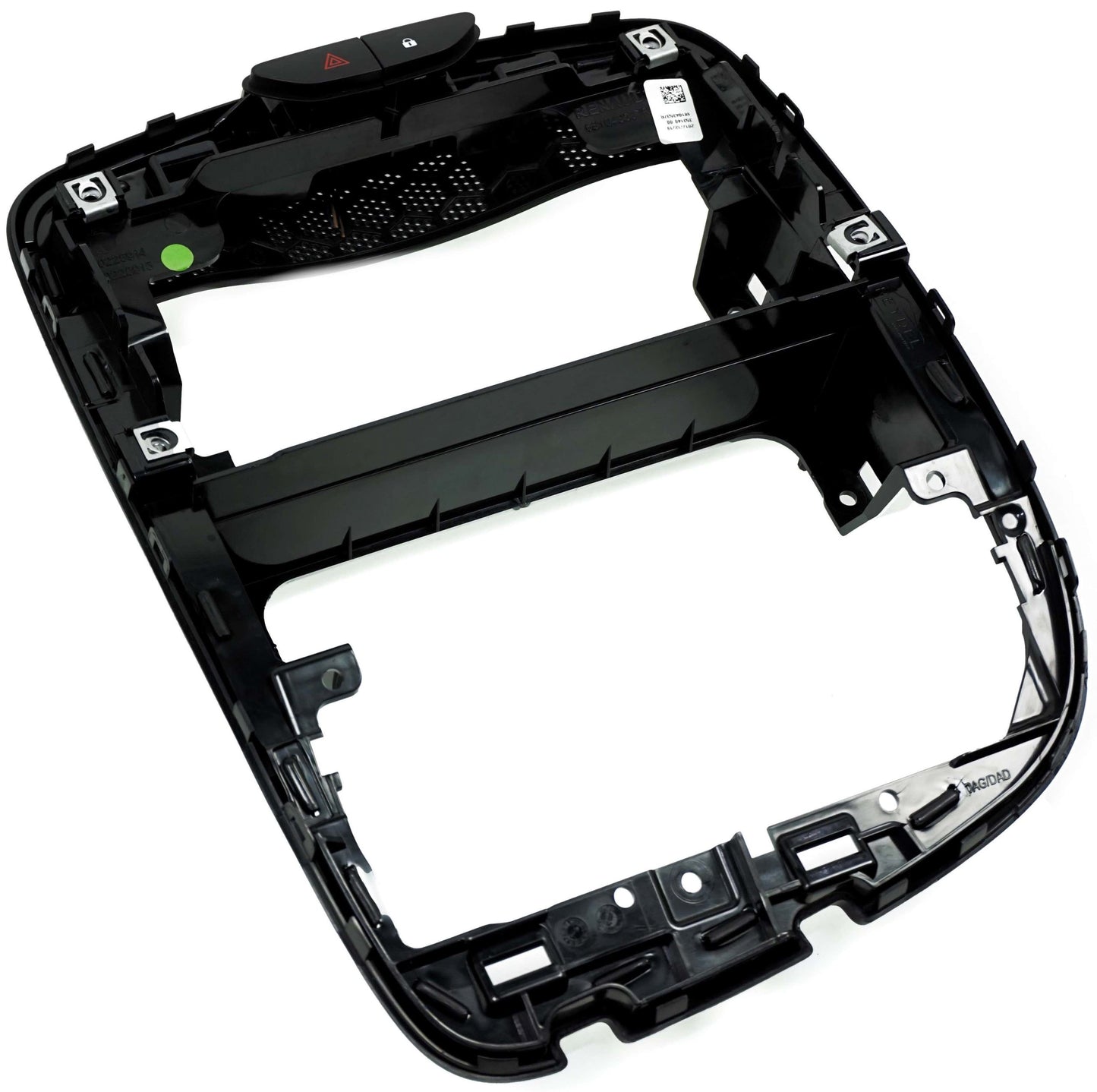 Pièce d'origine Façade radio avec support de console pour Renault Clio IV 681043537R