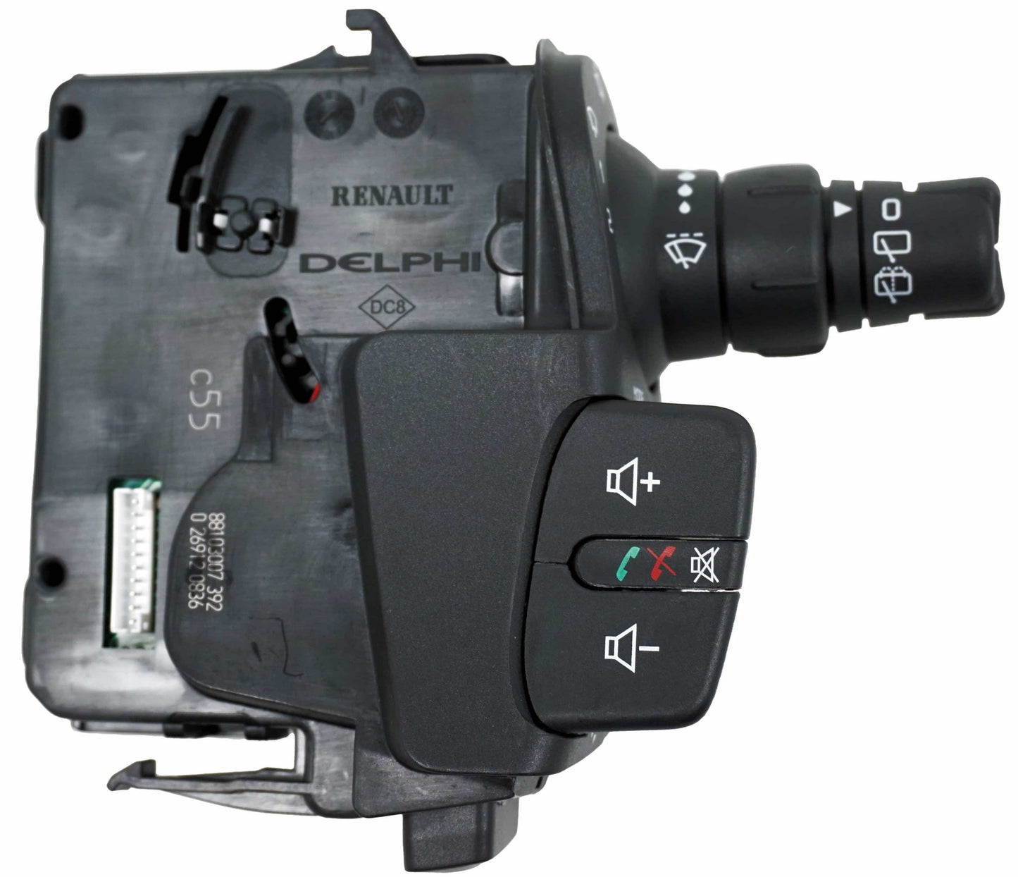 Pièce d'origine Commodo d'essuie-glace pour Renault Clio III Kangoo II Modus 88103007392