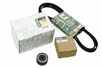 Pièce d'origine Kit de courroie d'accessoires pour Renault Scenic 7701477747