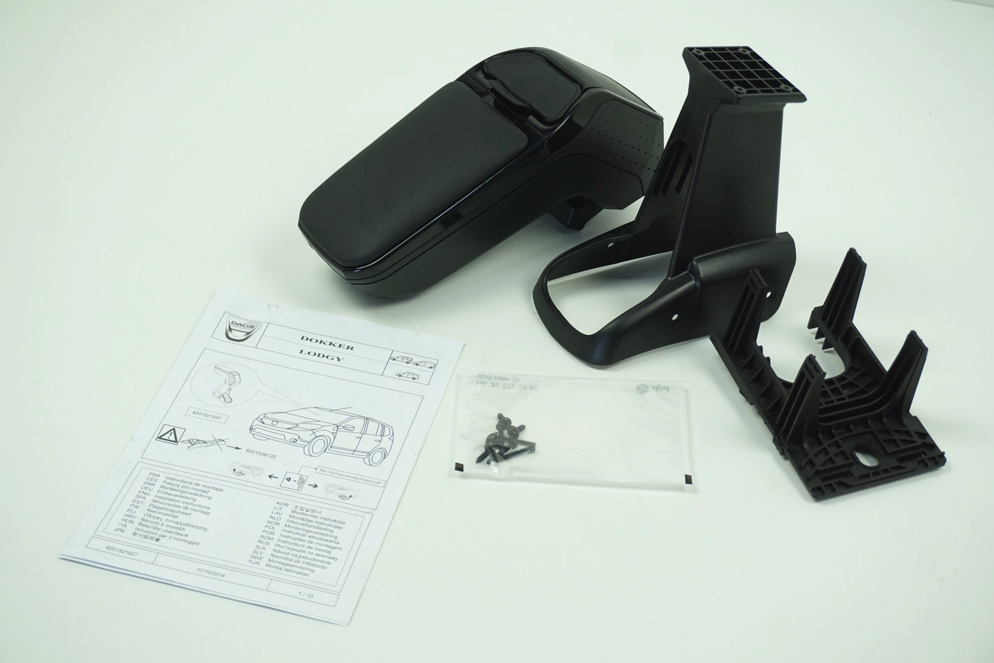 Pièce d'origine Accoudoir pour Dacia Dokker Lodgy 8201521527