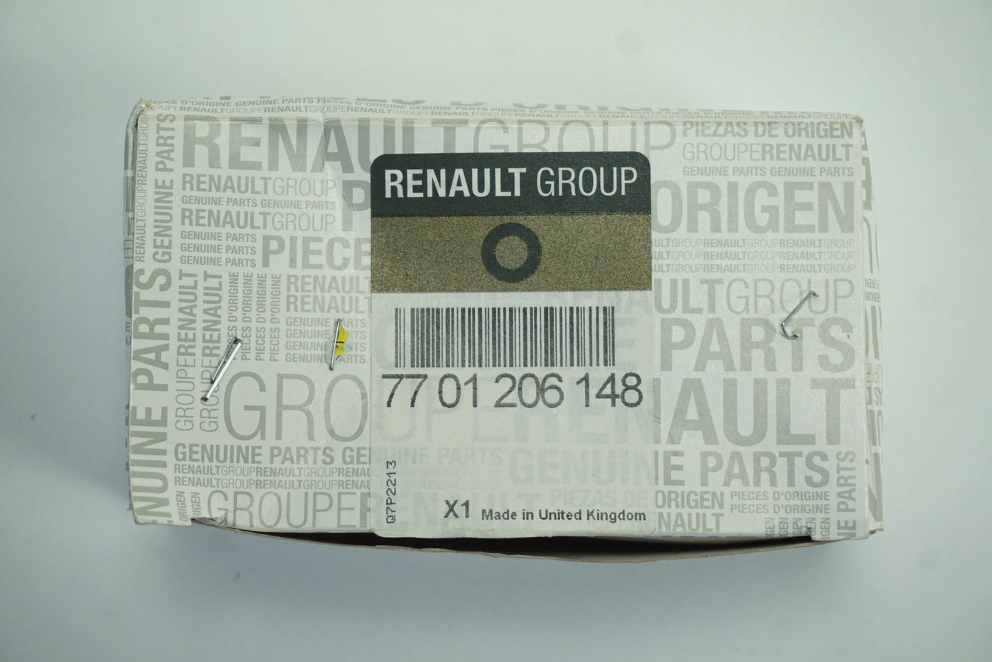 Pièce d'origine Clé télécommande avec transpondeur pour Renault 7701206148