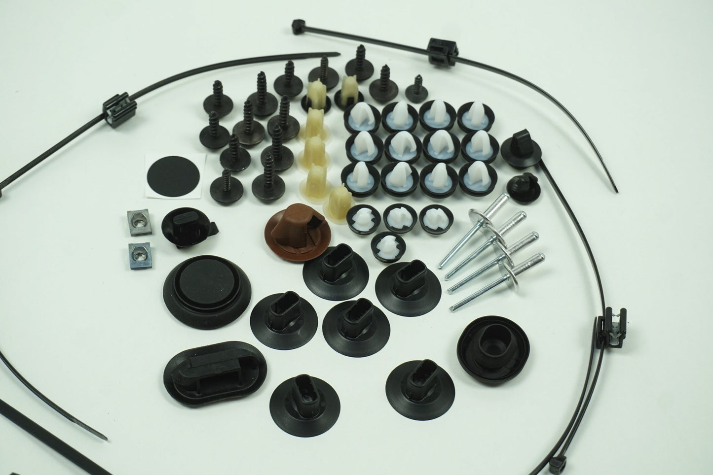 Pièce d'origine Kit de réparation avec clips de fixation pour Renault Kadjar 600385788R