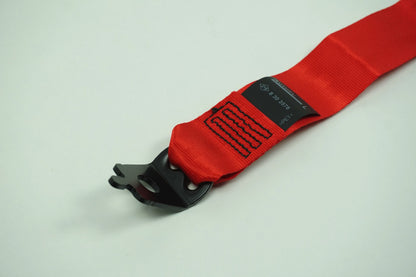 Pièce d'origine Ceinture de sécurité arrière gauche rouge pour Renault Clio IV RS 888410693R