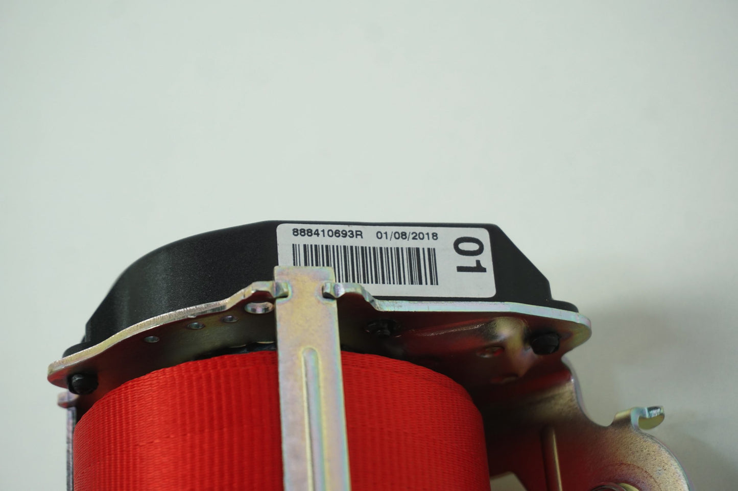 Pièce d'origine Ceinture de sécurité arrière gauche rouge pour Renault Clio IV RS 888410693R
