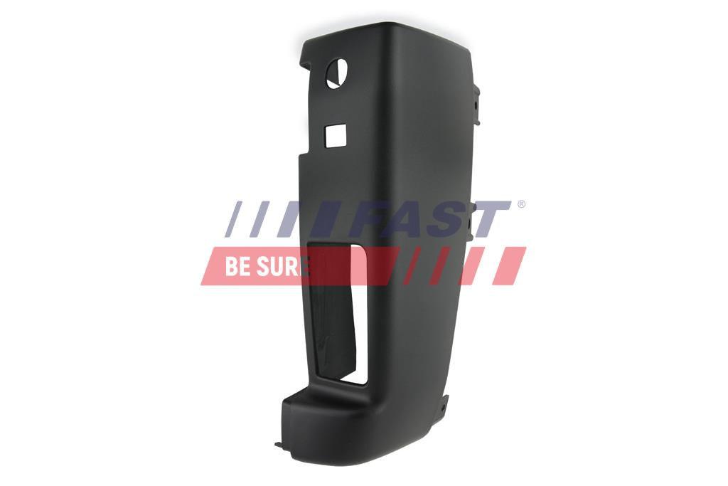 ENJOLIVEUR PARE-CHOCS FIAT DUCATO 06> ARRIÈRE D NOIR HEAVY 180°.