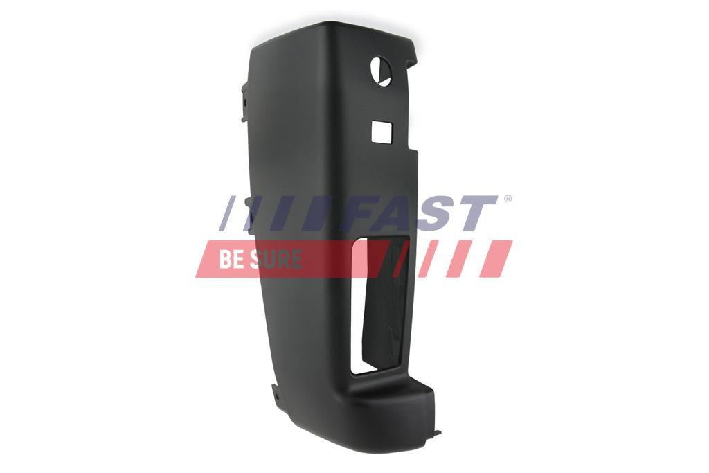 ENJOLIVEUR PARE-CHOCS FIAT DUCATO 06> ARRIÈRE G NOIR HEAVY 180°.