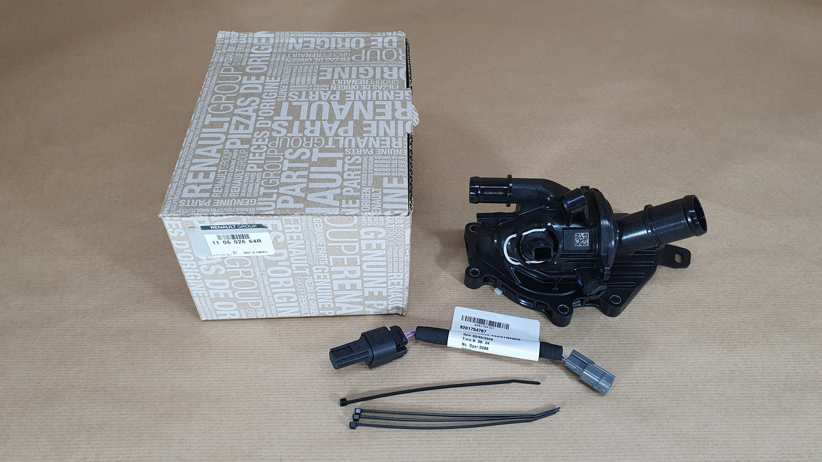 Boîtier de thermostat pour Renault Mégane IV 1.3TCe — 110602664R — vue 1