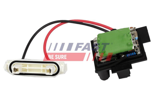 RÉSISTANCE, PULSEUR D`AIR HABITACLE RENAULT KANGOO I 97> DCI 12-PIN + 2-PIN + 2-PIN.