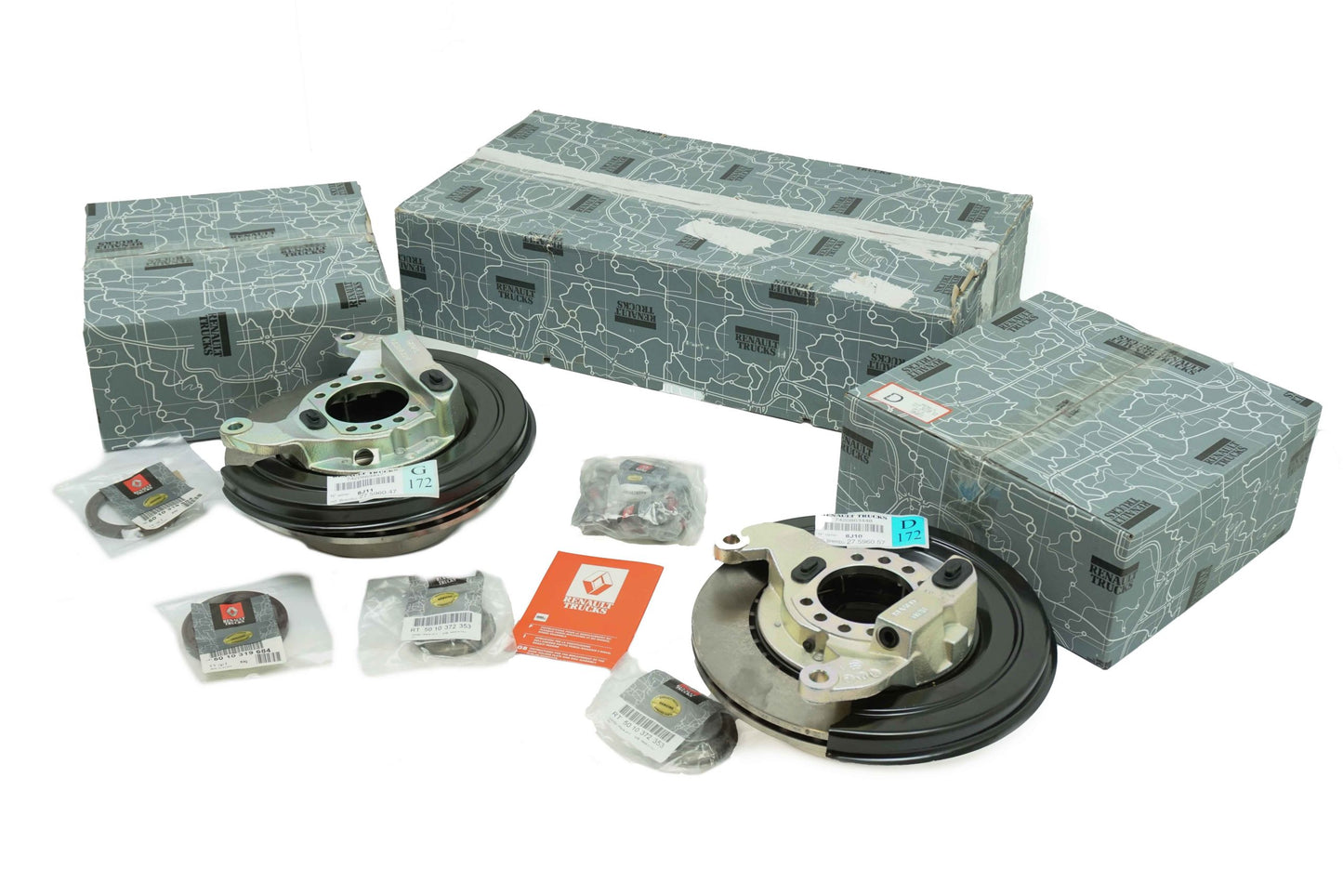 Pièce d'origine Kit de frein arrière pour Renault Mascott 5001864712