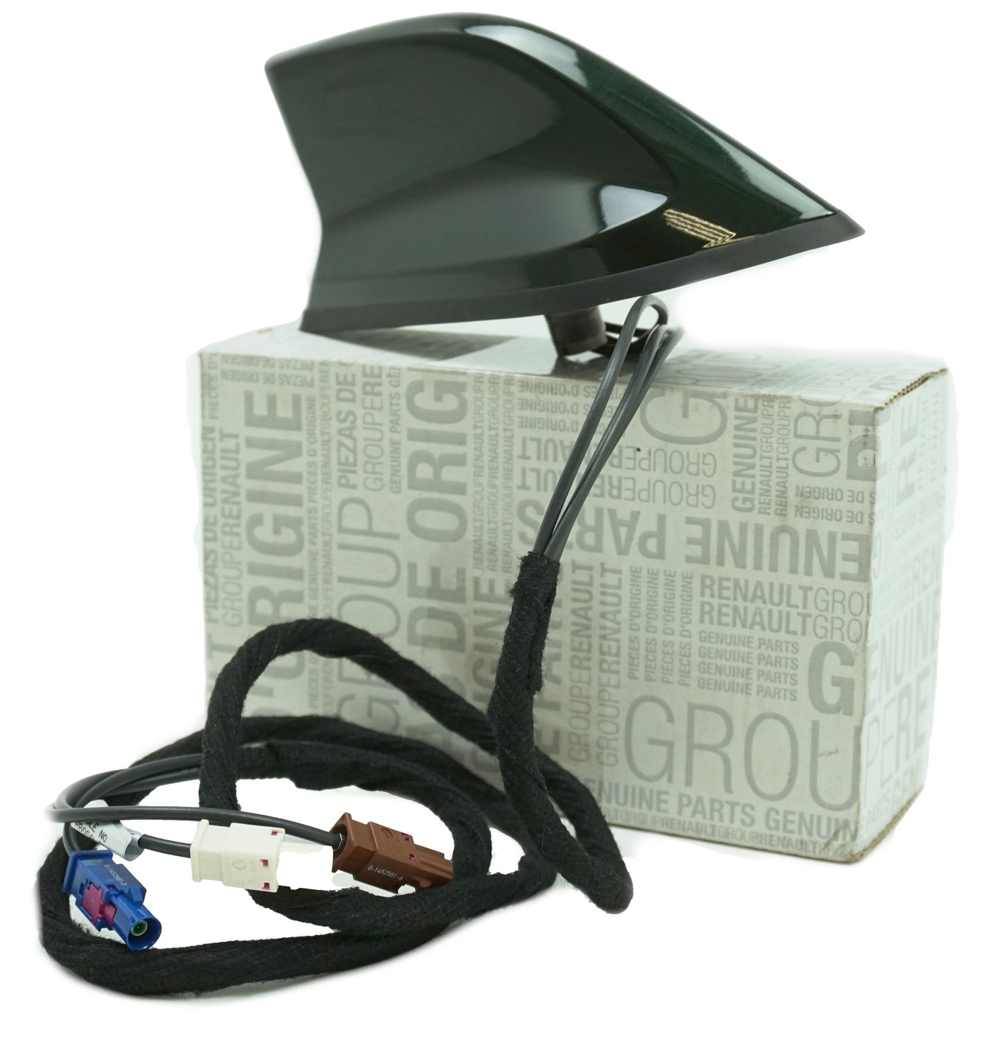 Pièce d'origine Antenne GPS requin verte pour Renault 282064145R