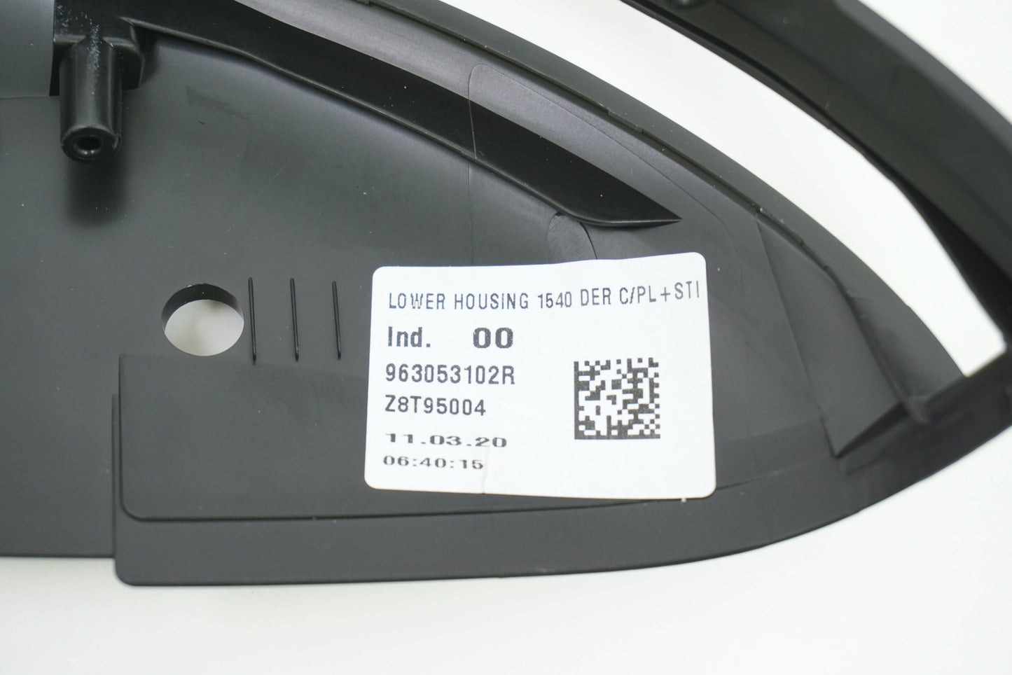 Pièce d'origine Clignotant de rétroviseur droit avec cache pour Renault Megane IV 963053102R