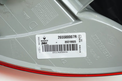 Pièce d'origine Feu arrière droit pour Renault Megane III hayon 265500007R
