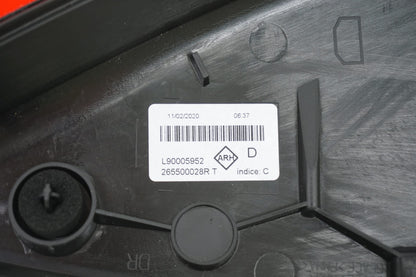 Pièce d'origine Enjoliveur décoratif arrière droit pour Renault Megane III CC Cabriolet 265500028R