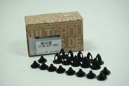 Pièce d'origine Kit de montage de clips de garniture pour Renault 7703077434