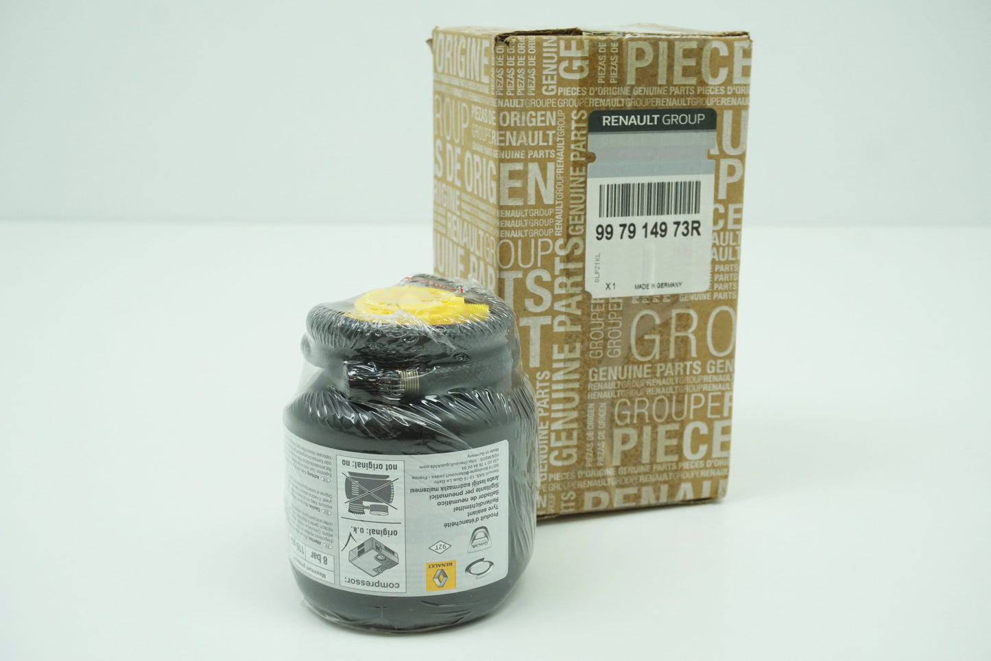 Pièce d'origine Kit de réparation de pneu pour Renault 997914973R