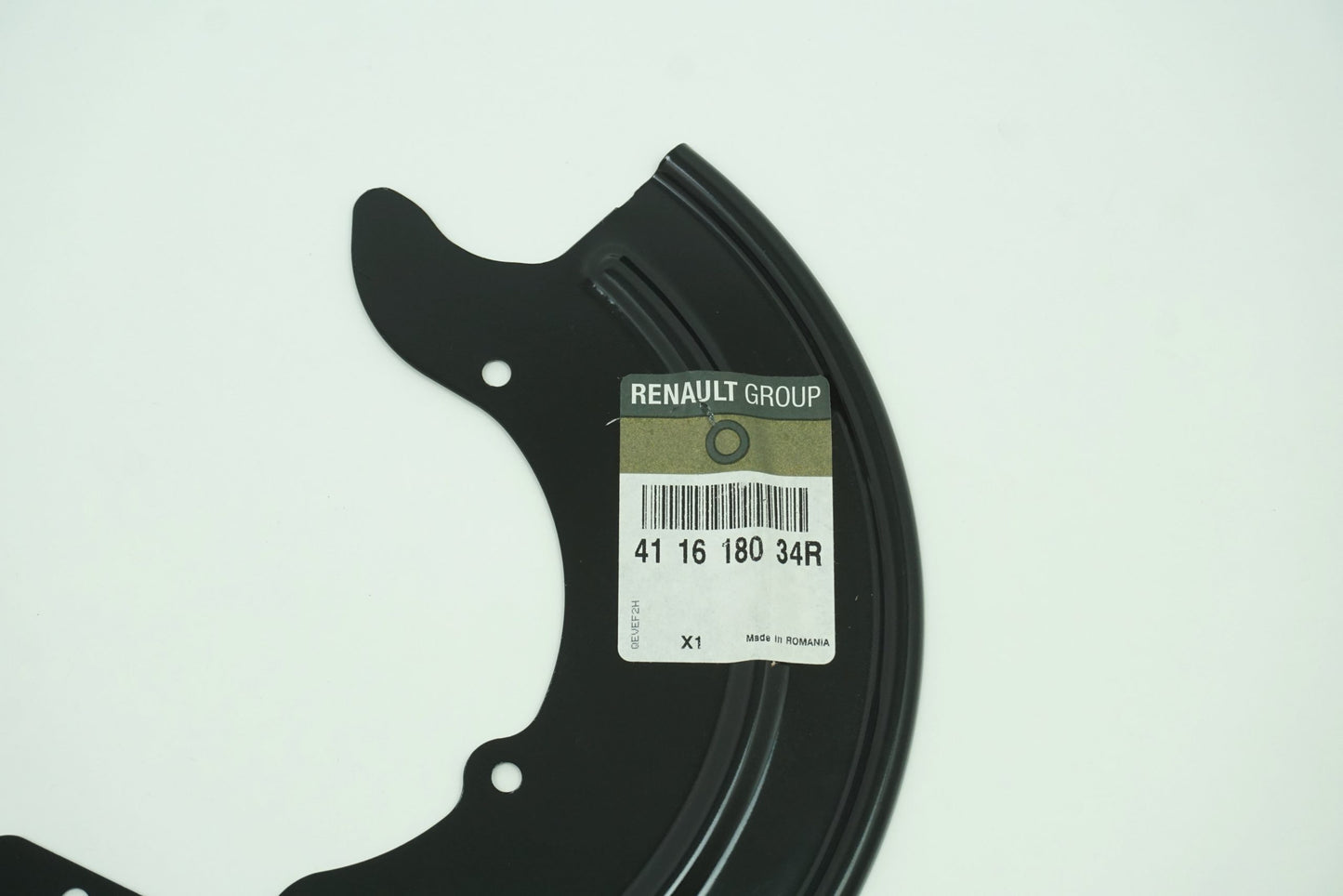 Pièce d'origine Déflecteur de disque de frein pour Dacia Duster 411618034R