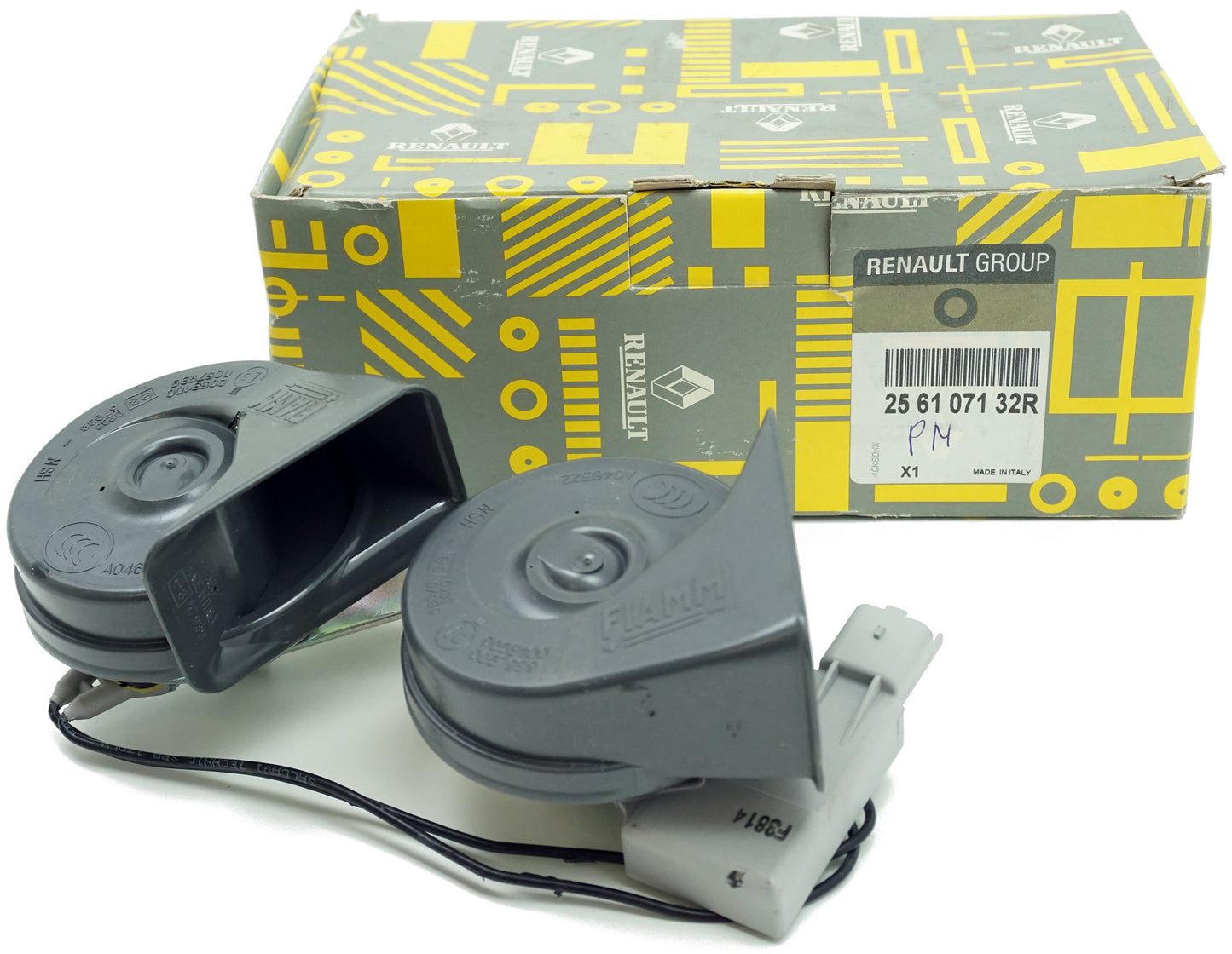 Pièce d'origine Double avertisseur sonore pour Renault Laguna Vel Satis 256107132R